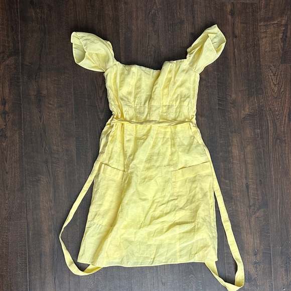 Zara Sunny Yellow women’s Dress #A11 - Picture 1 of 3